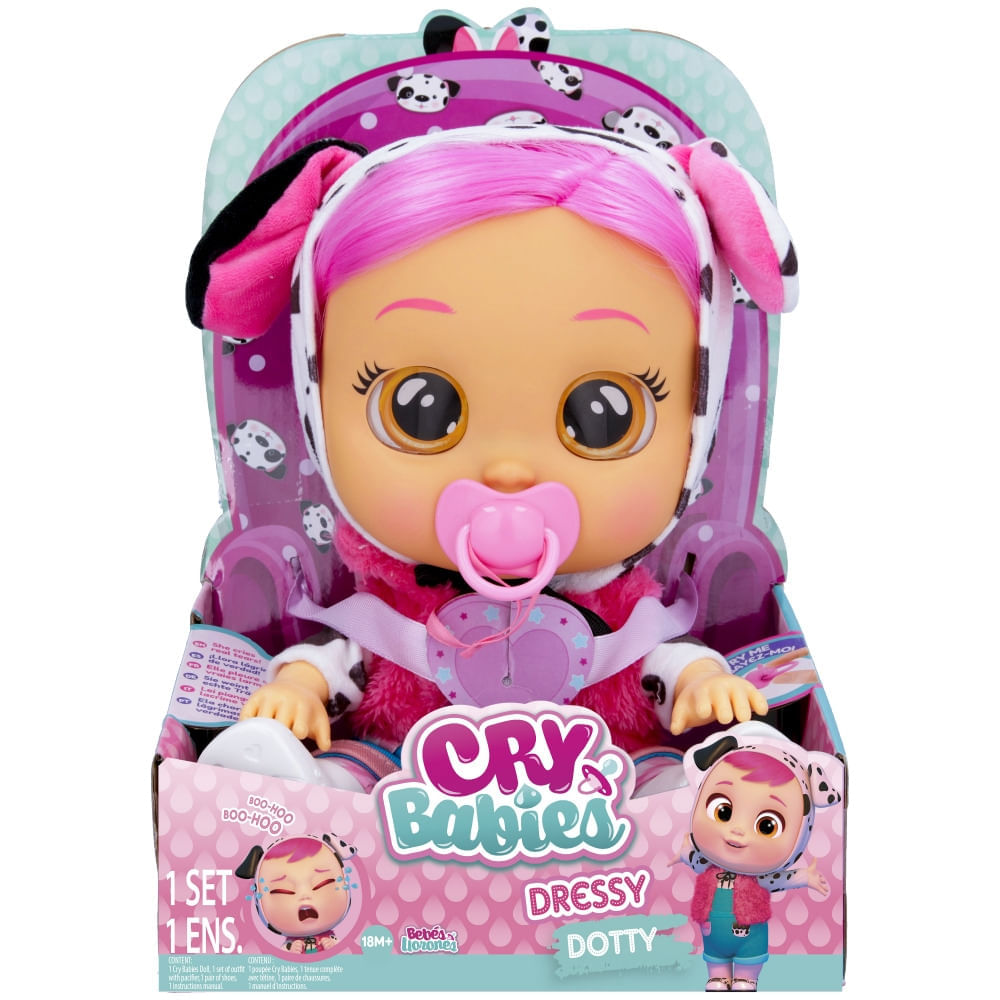 Boneca Bebê com Acessórios - Baby Alive - Hora do Suco - Vestido