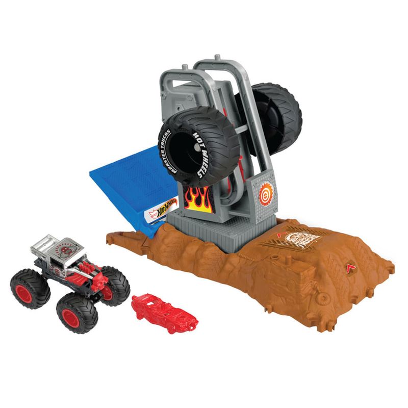 Carro Hot Wheels Monster Truck 7 Controle Remoto Candide