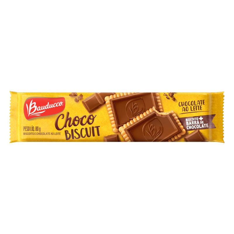 JPavani Macaé Matriz  Biscoito Bauducco Choco Biscuit Chocolate