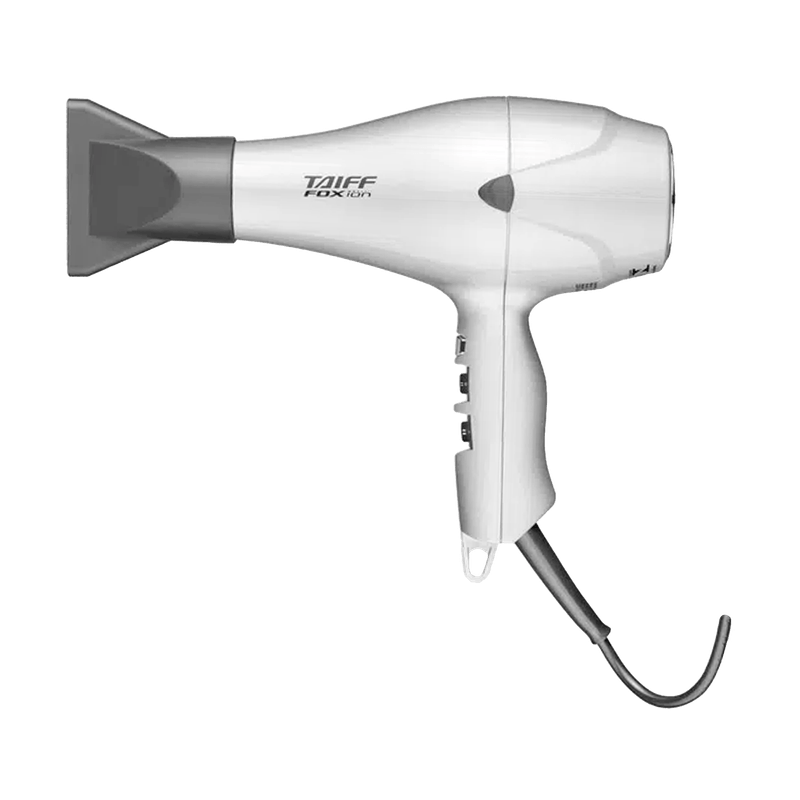 Secador de Cabelo Profissional Taiff Vulcan 2500W 127V Prata