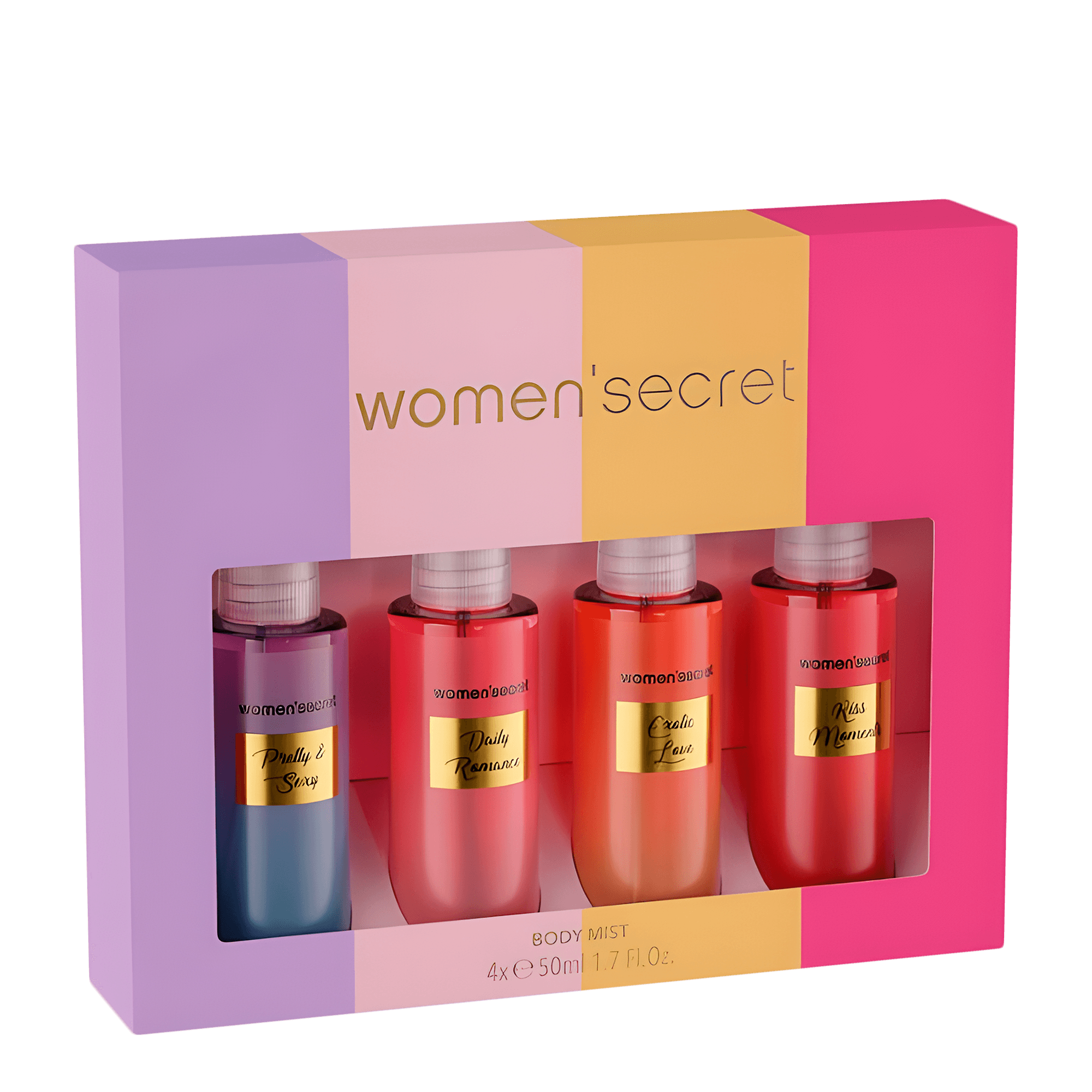 Kit Women's Secret Gift Set - Body Mist 4x50ml - Akin Shop - Procurou?  Encontrou Akin!